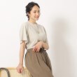 シューラルー(SHOO・LA・RUE)の【洗える】お袖レースTシャツ2