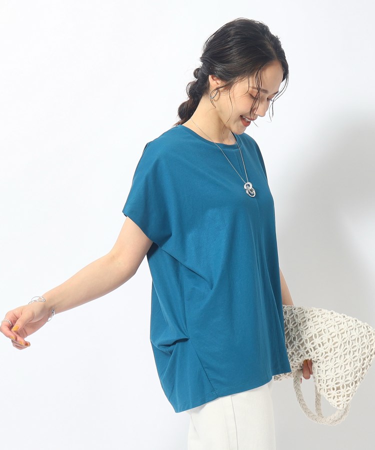シューラルー(SHOO・LA・RUE)の【洗える】インでもアウトでも 裾タックデザイントップス14