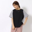 シューラルー(SHOO・LA・RUE)の大人の爽やかスタイルに ストライプ切替トップス9