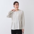 シューラルー(SHOO・LA・RUE)の【S-3L】さらり軽やか インせず決まる ペプラムブラウス5