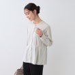 シューラルー(SHOO・LA・RUE)の【S-3L】さらり軽やか インせず決まる ペプラムブラウス6