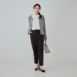 シューラルー(SHOO・LA・RUE)の【SS-3L/洗える/通勤・セレモニーにも】しなやかな身のこなしが叶う ストレッチテーパードパンツ3