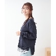 シューラルー(SHOO・LA・RUE)の【洗える】一枚で簡単こなれ見え スポンディッシュ 裾レイヤード風ニット6