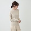 シューラルー(SHOO・LA・RUE)の【S-LL】衿レースハイネックリブトップス10