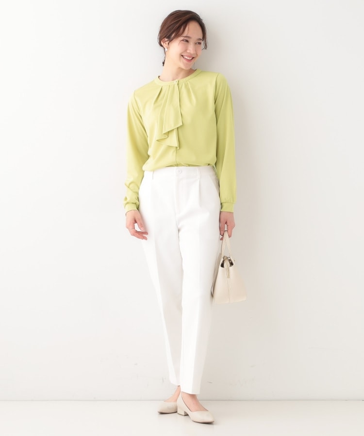シューラルー(SHOO・LA・RUE)の【洗える/SS-3L/美脚シルエット】ソフトスティックパンツ26