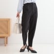 シューラルー(SHOO・LA・RUE)の【洗える/SS-3L/美脚シルエット】ソフトスティックパンツ ブラック(019)