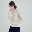 シューラルー(SHOO・LA・RUE)の【S-LL】一枚で主役級。フリンジが目を惹くゆるニット10