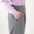 シューラルー(SHOO・LA・RUE)の【洗える/S-LL】大人のきれいめスタイルに ワイドパンツ19