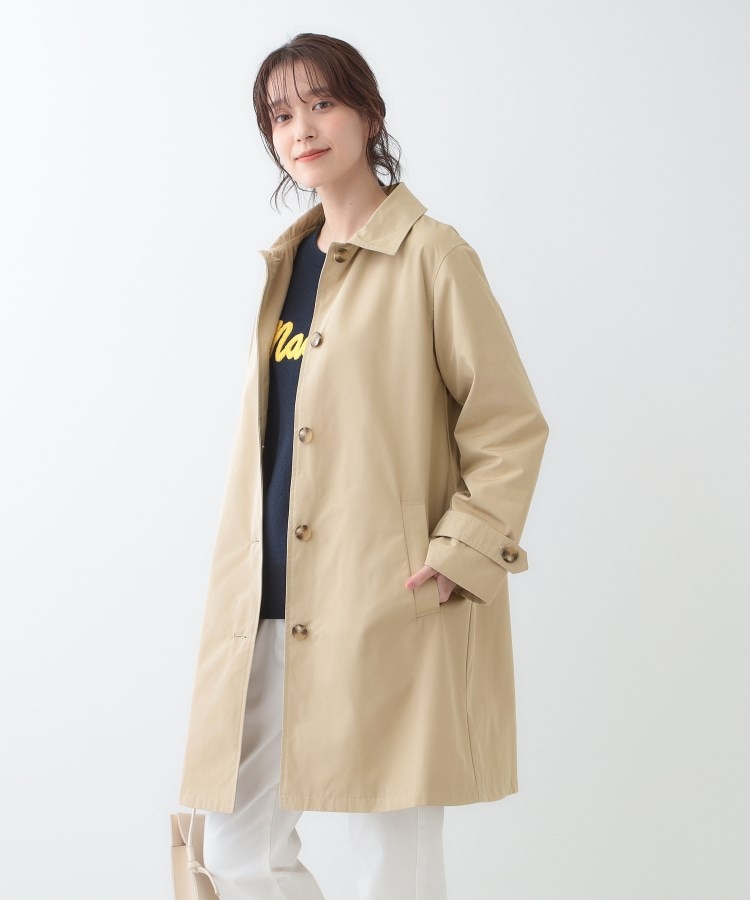 シューラルー(SHOO・LA・RUE)の【S-LL/撥水/防花粉】オンにもオフにも ステンカラーコート2