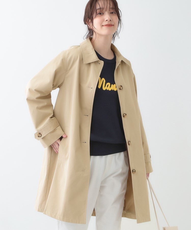 AQUASCUTUM アクアスキュータム レディース ステンカラーコート AQUASCUTUM アクアスキュータム レディース ステンカラーコート