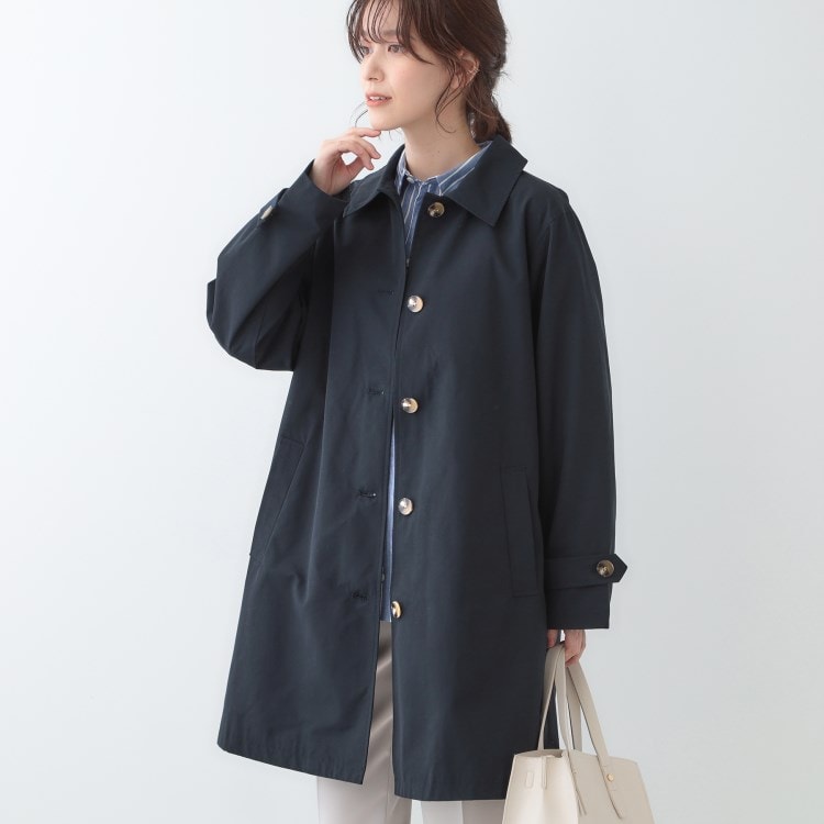 シューラルー(SHOO・LA・RUE)の【S-LL/撥水/防花粉】オンにもオフにも ステンカラーコート ステンカラーコート