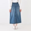 シューラルー(SHOO・LA・RUE)の【S-LL/洗える】年中穿ける デニム ナロースカート11