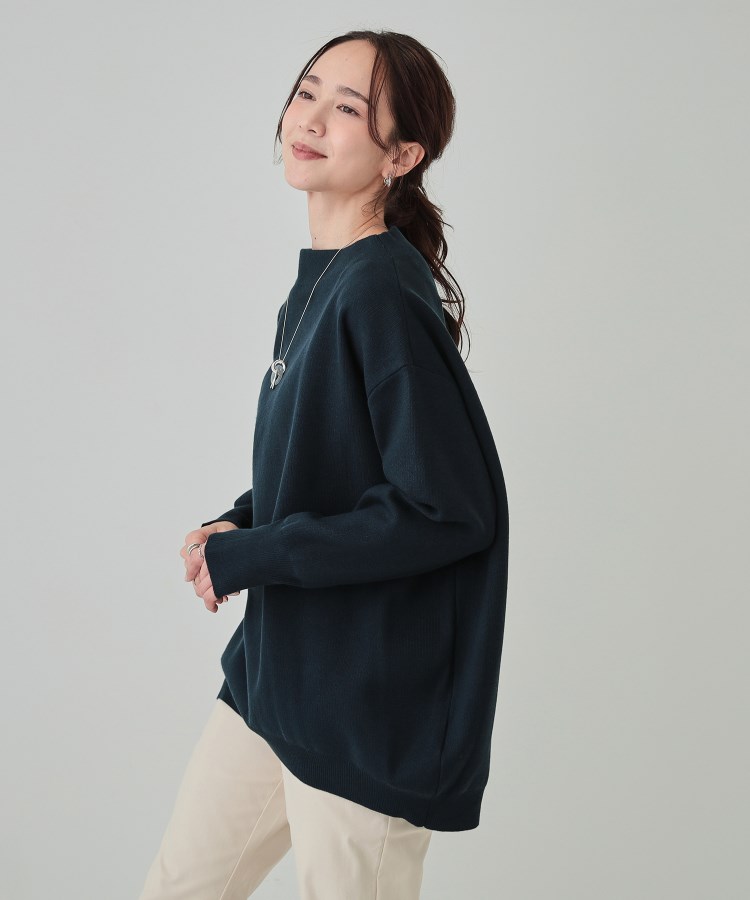 洗える/体型カバー】絶妙なネックラインにこだわった コクーン 洗える/体型カバー】絶妙なネックラインにこだわった コクーン