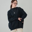 シューラルー(SHOO・LA・RUE)の【洗える/体型カバー】絶妙なネックラインにこだわった コクーンニット ネイビー(094)