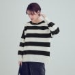 シューラルー(SHOO・LA・RUE)の【S-LL/洗える】スウェットライク オーバーサイズニット52