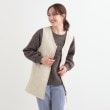 シューラルー(SHOO・LA・RUE)の【撥水/防花粉/S-LL】ライナー付き ミリタリーフーデッドコート11
