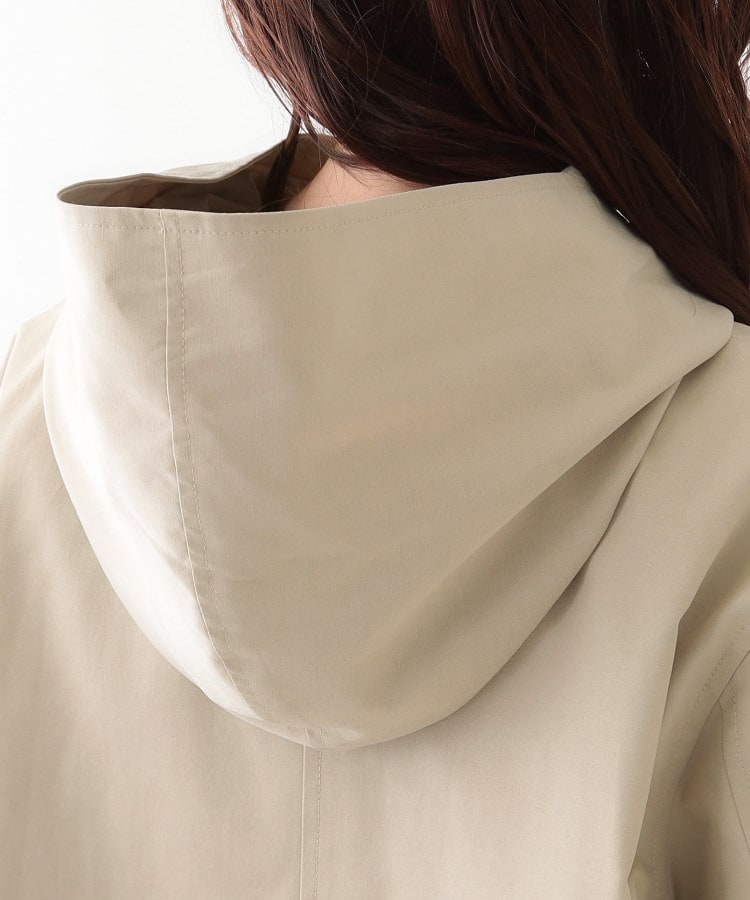 シューラルー(SHOO・LA・RUE)の【S-LL/撥水/花粉対策】フーディーテントブルゾン17