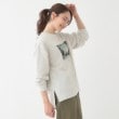 シューラルー(SHOO・LA・RUE)の【洗える/S-LL】選べる3柄 グラフィックスウェット2