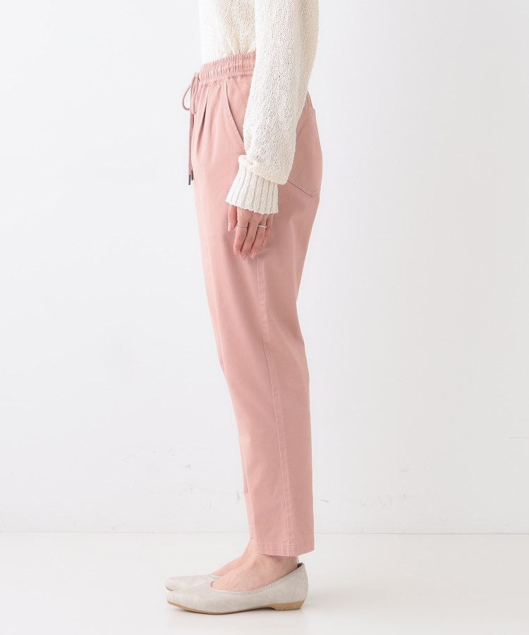 シューラルー(SHOO・LA・RUE)の【洗える/SS-3L/美脚シルエット】綿ストレッチイージーテーパードパンツ18
