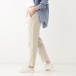 シューラルー(SHOO・LA・RUE)の【洗える/SS-3L/美脚シルエット】綿ストレッチイージーテーパードパンツ10
