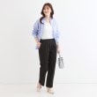 シューラルー(SHOO・LA・RUE)の【洗える/S-3L】ストレッチで楽な穿き心地 綿イージーストレートパンツ3