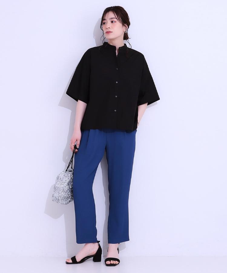 シューラルー(SHOO・LA・RUE)の【接触冷感】さらさらぷるん イージーテーパードパンツ37