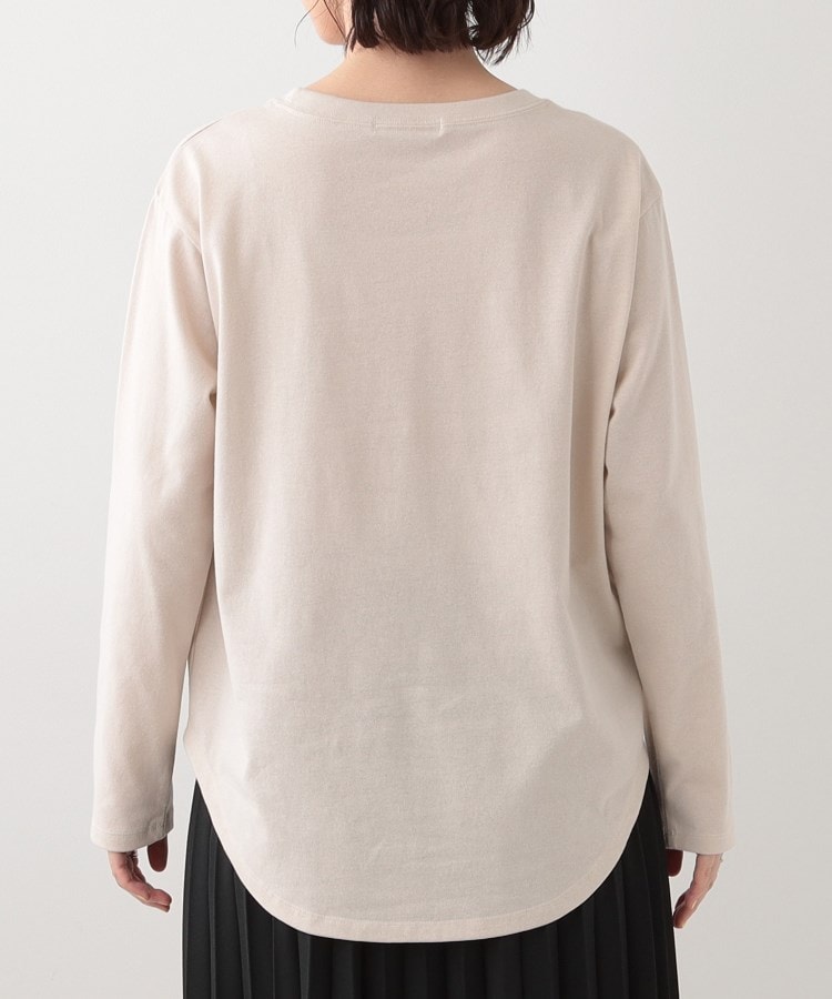 シューラルー(SHOO・LA・RUE)の【S-LL】ロゴの立体感が魅力 ブラシ刺繍ロンT15