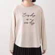 シューラルー(SHOO・LA・RUE)の【S-LL】ロゴの立体感が魅力 ブラシ刺繍ロンT13