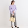 シューラルー(SHOO・LA・RUE)の程よくエアリー テープヤーンニット11