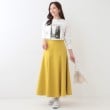 シューラルー(SHOO・LA・RUE)の【洗える/S-LL】一枚でもレイヤードでも グラフィック長袖Tシャツ3