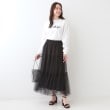 シューラルー(SHOO・LA・RUE)の【洗える/S-LL】一枚でもレイヤードでも グラフィック長袖Tシャツ19