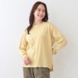 シューラルー(SHOO・LA・RUE)の【洗える/S-LL】一枚でもレイヤードでも グラフィック長袖Tシャツ9