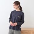 シューラルー(SHOO・LA・RUE)の【洗える/S-LL】一枚でもレイヤードでも グラフィック長袖Tシャツ13