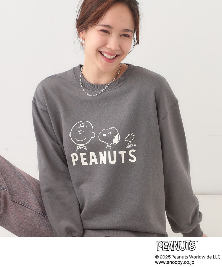 PEANUTS】プリントスウェット(スウェット・トレーナー) | SHOO PEANUTS】プリントスウェット(スウェット・トレーナー) | SHOO