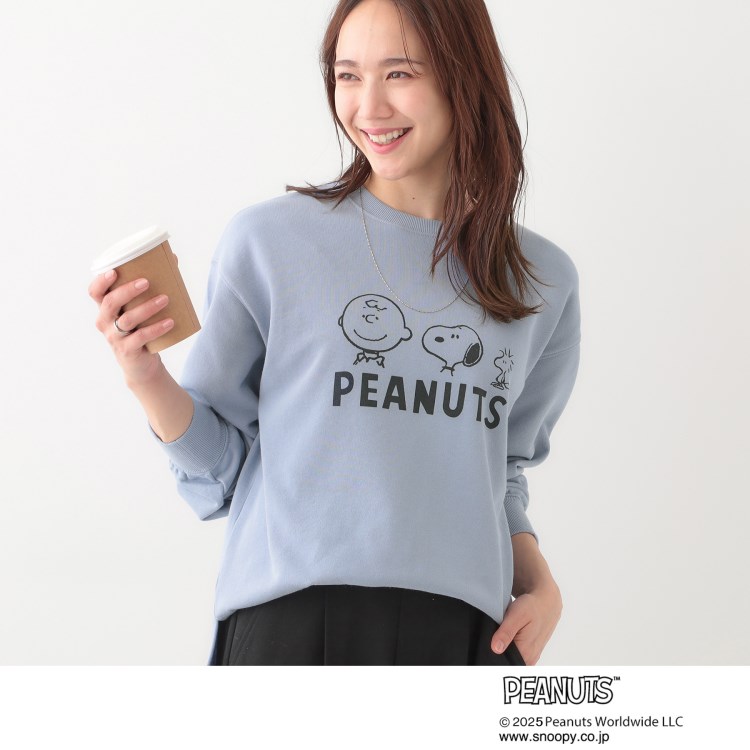 シューラルー(SHOO・LA・RUE)の【PEANUTS】プリントスウェット スウェット・トレーナー