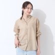 シューラルー(SHOO・LA・RUE)の【洗える/S-LL/UV/吸水速乾】洗濯後しわになりにくい フレンチコアリネンブレンドシャツ13