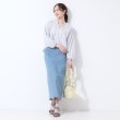 シューラルー(SHOO・LA・RUE)の【洗える/S-LL/UV/吸水速乾】洗濯後しわになりにくい フレンチコアリネンブレンド ブラウス15