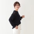 シューラルー(SHOO・LA・RUE)のさりげない凹凸感で表情豊か。ロールネックニット10