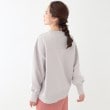 シューラルー(SHOO・LA・RUE)の【洗える/S-LL】長めのリブでお袖すっきり 異素材トップス10