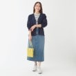シューラルー(SHOO・LA・RUE)の【洗える/S-LL】ドライタッチが心地よい 畦編みVネックカーディガン7