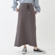 シューラルー(SHOO・LA・RUE)のカジュアルスタイルに 裏毛Aラインスカート5