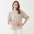 シューラルー(SHOO・LA・RUE)の【洗える/S-LL】ワッフル編みドロップショルダーニット5