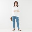 シューラルー(SHOO・LA・RUE)の【ひんやり/UV】インせず着られる とろみペプラム5分袖トップス11