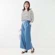シューラルー(SHOO・LA・RUE)の【接触冷感/UV/二の腕カバー】肘まで隠れるとろみドルマン5分袖トップス15