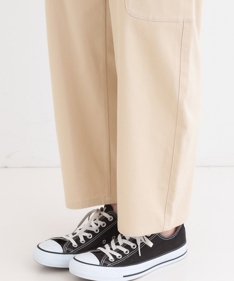 シューラルー(SHOO・LA・RUE)の【洗える/S-LL】らくらくストレッチ カーゴカーブパンツ20