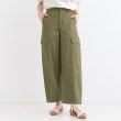 シューラルー(SHOO・LA・RUE)の【洗える/S-LL】らくらくストレッチ カーゴカーブパンツ1