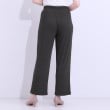 シューラルー(SHOO・LA・RUE)の【S-LL】さらっと穿けて動きやすい リブイージーパンツ2