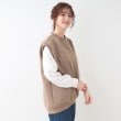 シューラルー(SHOO・LA・RUE)の【洗える/S-LL/2点セット】コクーンベストセット10