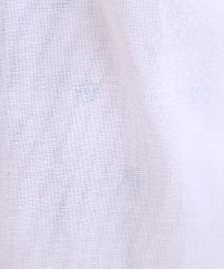 シューラルー(SHOO・LA・RUE)の【洗える/S-LL/UV/吸水速乾】洗濯後しわになりにくい フレンチコアリネン ブレンド 前あきシャツ12
