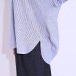 シューラルー(SHOO・LA・RUE)の【S-LL/UV/接触冷感/抗菌防臭】体型を自然にカバー フレンチリネンブレンド襟付ドルマンシャツ30
